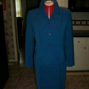 Kasper Blue Suit